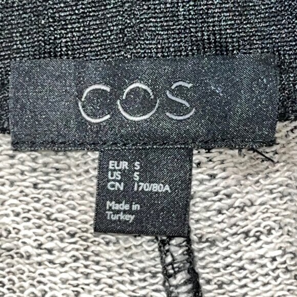 COS Men's Jogger Pants - Cotton Blend Black with Zip Cuff - Sz. Small - EUC - Picture 11 of 13